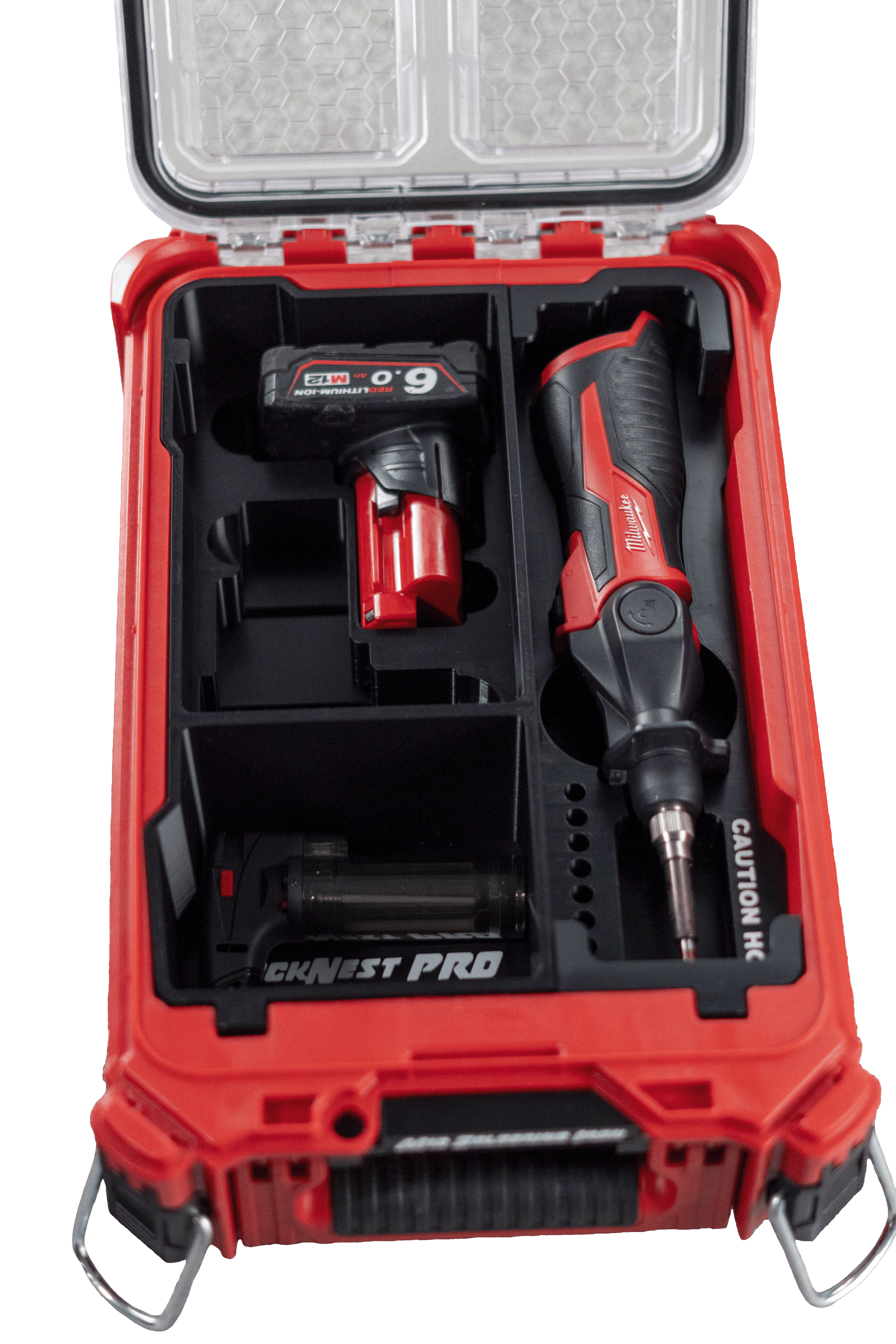PACKOUT™ Compact Organiser (48228435) M12 Soldering Iron Inserts (Dual Battery)