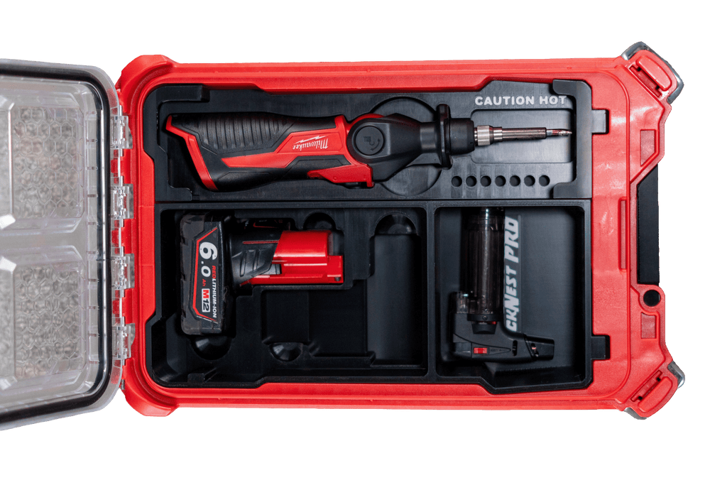 PACKOUT™ Compact Organiser (48228435) M12 Soldering Iron Inserts (Dual Battery)